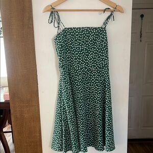 Green Polka Dot Dress
